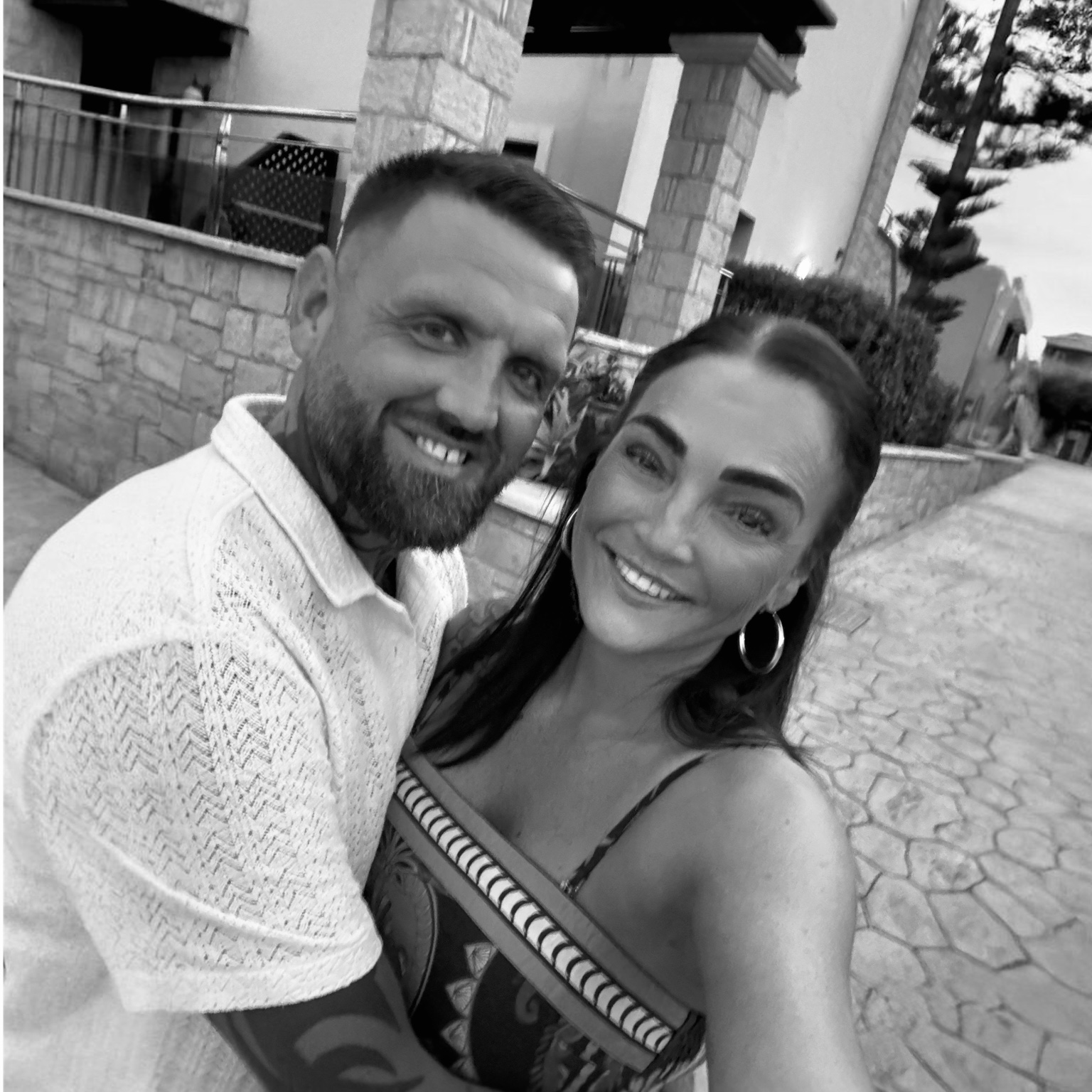 Laura and Craig, the husband-and-wife owners of LCD Landscapes